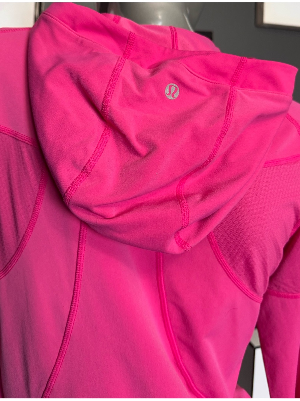 Lululemon Hot Pink Hooded Track Jacket - Picture 5 of 6